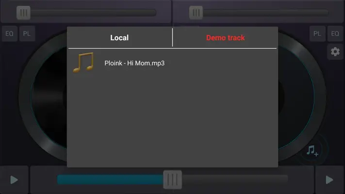 Virtual DJ Mixer android App screenshot 0