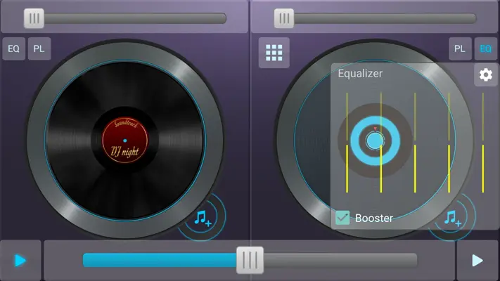 Virtual DJ Mixer android App screenshot 1